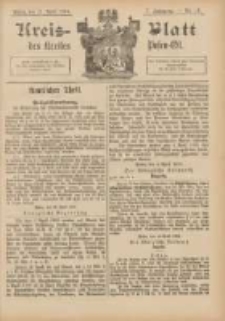 Kreis-Blatt des Kreises Posen-Ost 1894.04.21 Jg.7 Nr16