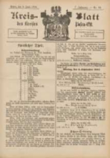 Kreis-Blatt des Kreises Posen-Ost 1894.06.09 Jg.7 Nr23