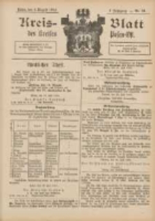 Kreis-Blatt des Kreises Posen-Ost 1894.08.04 Jg.7 Nr31