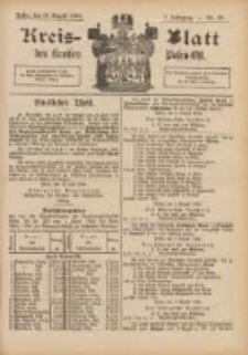 Kreis-Blatt des Kreises Posen-Ost 1894.08.11 Jg.7 Nr32