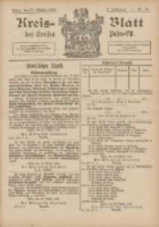 Kreis-Blatt des Kreises Posen-Ost 1894.10.27 Jg.7 Nr43