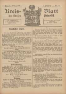 Kreis-Blatt des Kreises Posen-Ost 1895.04.06 Jg.8 Nr14