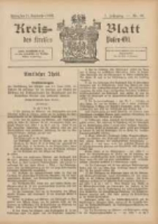 Kreis-Blatt des Kreises Posen-Ost 1895.09.21 Jg.8 Nr38