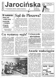 Gazeta Jarocińska 1996.02.16 Nr7(281)