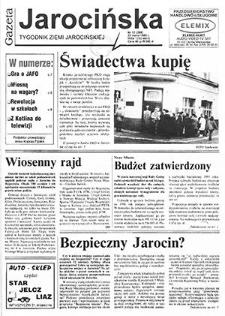 Gazeta Jarocińska 1996.03.22 Nr12(286)