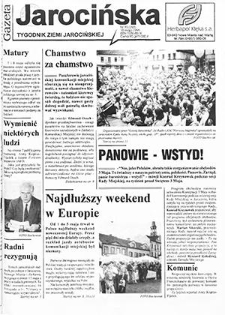 Gazeta Jarocińska 1996.05.10 Nr19(293)