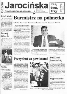 Gazeta Jarocińska 1996.05.24 Nr21(295)
