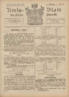 Kreis-Blatt des Kreises Posen-Ost 1896.05.30 Jg.9 Nr22