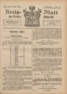Kreis-Blatt des Kreises Posen-Ost 1896.06.13 Jg.9 Nr24