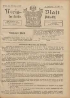 Kreis-Blatt des Kreises Posen-Ost 1896.06.20 Jg.9 Nr25