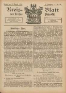 Kreis-Blatt des Kreises Posen-Ost 1896.08.22 Jg.9 Nr34