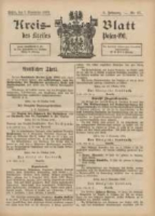 Kreis-Blatt des Kreises Posen-Ost 1896.11.07 Jg.9 Nr45