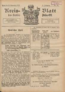 Kreis-Blatt des Kreises Posen-Ost 1896.09.26 Jg.9 Nr39