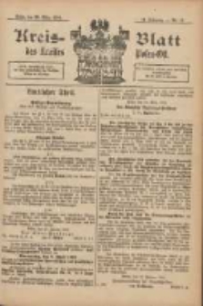 Kreis-Blatt des Kreises Posen-Ost 1902.03.22 Jg.14 Nr12