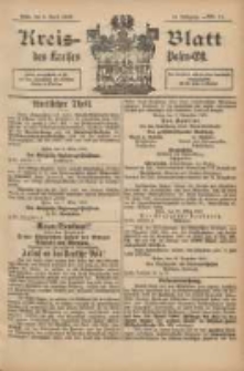 Kreis-Blatt des Kreises Posen-Ost 1902.04.05 Jg.14 Nr14