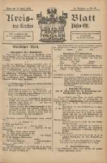 Kreis-Blatt des Kreises Posen-Ost 1902.04.12 Jg.14 Nr15