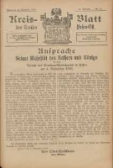 Kreis-Blatt des Kreises Posen-Ost 1902.09.13 Jg.14 Nr39