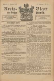 Kreis-Blatt des Kreises Posen-Ost 1902.11.21 Jg.14 Nr49