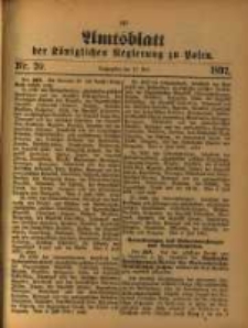 Amtsblatt der Königlichen Regierung zu Posen. 1892.04.05 Nro.14