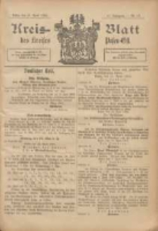 Kreis-Blatt des Kreises Posen-Ost 1903.04.18 Jg.15 Nr16