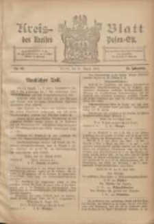 Kreis-Blatt des Kreises Posen-Ost 1903.08.29 Jg.15 Nr36