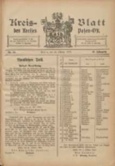 Kreis-Blatt des Kreises Posen-Ost 1903.10.23 Jg.15 Nr44