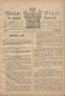 Kreis-Blatt des Kreises Posen-Ost 1904.02.06 Jg.16 Nr5