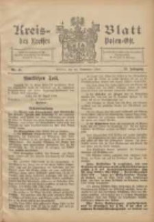 Kreis-Blatt des Kreises Posen-Ost 1904.09.24 Jg.16 Nr43