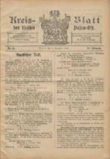 Kreis-Blatt des Kreises Posen-Ost 1904.11.09 Jg.16 Nr51