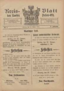 Kreis-Blatt des Kreises Posen-Ost 1905.01.14 Jg.17 Nr2
