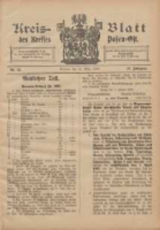 Kreis-Blatt des Kreises Posen-Ost 1905.03.25 Jg.17 Nr12