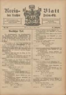 Kreis-Blatt des Kreises Posen-Ost 1905.07.01 Jg.17 Nr26