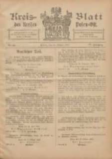 Kreis-Blatt des Kreises Posen-Ost 1905.10.28 Jg.17 Nr44