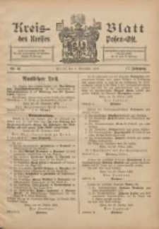 Kreis-Blatt des Kreises Posen-Ost 1905.11.04 Jg.17 Nr45
