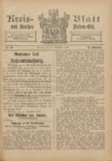 Kreis-Blatt des Kreises Posen-Ost 1905.11.25 Jg.17 Nr49