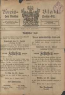 Kreis-Blatt des Kreises Posen-Ost 1906.01.06 Jg.18 Nr1