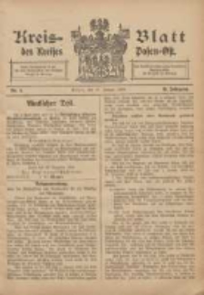 Kreis-Blatt des Kreises Posen-Ost 1906.01.27 Jg.18 Nr4