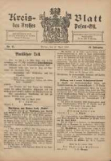 Kreis-Blatt des Kreises Posen-Ost 1906.04.14 Jg.18 Nr15