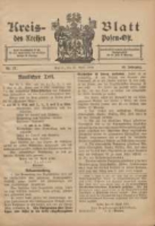 Kreis-Blatt des Kreises Posen-Ost 1906.04.28 Jg.18 Nr17
