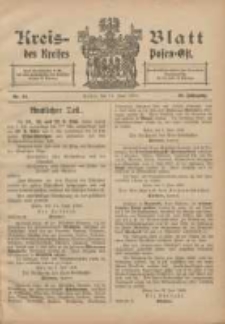 Kreis-Blatt des Kreises Posen-Ost 1906.06.16 Jg.18 Nr24