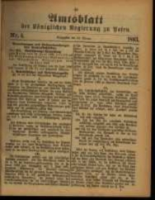 Amtsblatt der K&ouml;niglichen Regierung zu Posen. 1893.01.24 Nro.4