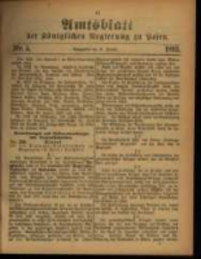 Amtsblatt der Königlichen Regierung zu Posen. 1893.01.31 Nro.5