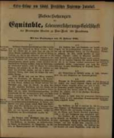 Extra = Beilage zum k&ouml;nigl. Preu&szlig;ischen Regierungs = Amtsblatt