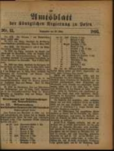 Amtsblatt der K&ouml;niglichen Regierung zu Posen. 1893.03.28 Nro.12