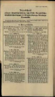 Verzeichniss &hellip;. vom 1842 &hellip; vom 3. M&auml;rz 1893...am 1. Juli 1893