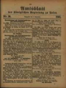 Amtsblatt der Königlichen Regierung zu Posen. 1893.08.29 Nro.35