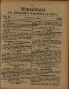 Amtsblatt der Königlichen Regierung zu Posen. 1893.10.08 Nro.40
