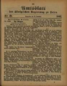 Amtsblatt der K&ouml;niglichen Regierung zu Posen. 1893.11.28 Nro.48