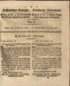 Oeffentlicher Anzeiger. 1829.02.03 Nro.5