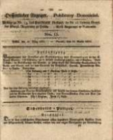 Oeffentlicher Anzeiger. 1829.03.31 Nro.13